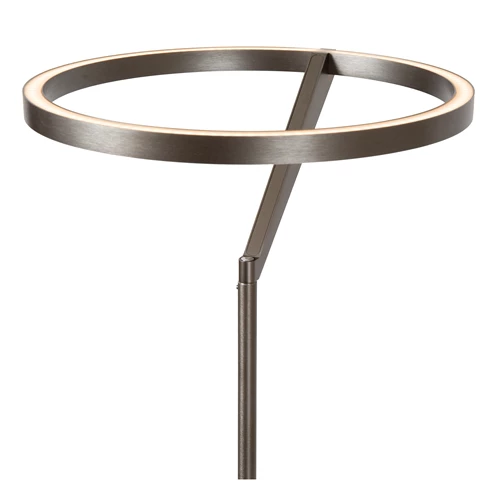 Lucide APPLAUSE - Vloerlamp - Ø 33 cm - LED Dimb. - CCT - 2700K/4000K - Grijs ijzer | Premium - detail 2